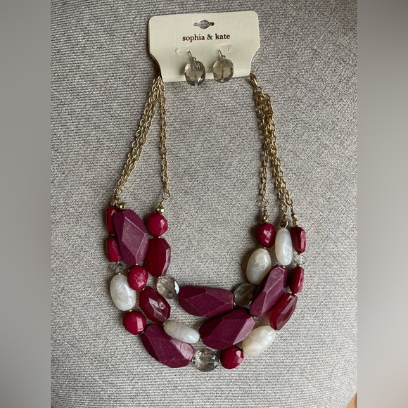 Sophia & Kate necklace and earrings set - Picture 1 of 4